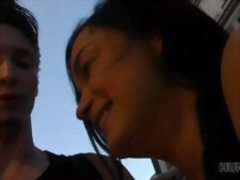 HUNT4K Need for money motivates teen to cheat on her poor boyfriend